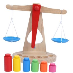 Jucarie pentru Copii Balanta Lemn Montessori