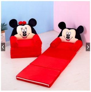 Fotoliu Extensibil pentru Copii Minnie Mickey 160cm