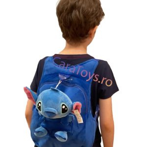 Ghiozdanel pentru Copii cu Stitch Albastru din Plus