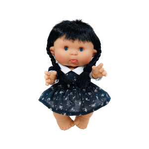 Papusa Nines D'Onil, Wednesday, cu miros de vanilie, 26 cm
