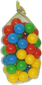 Set Bile Colorate 60Buc Pentru Loc de Joaca