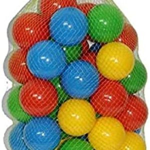 Set Bile Colorate 60Buc Pentru Loc de Joaca