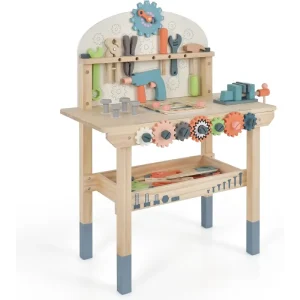 Banc Lucru cu Unelte Jucarie STEM Montessori