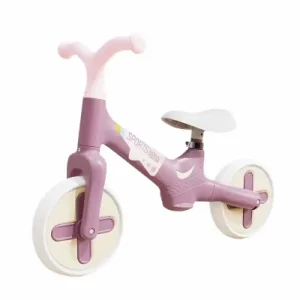 Bicicleta Echilibru cu Doua Roti Fara Pedale Lila