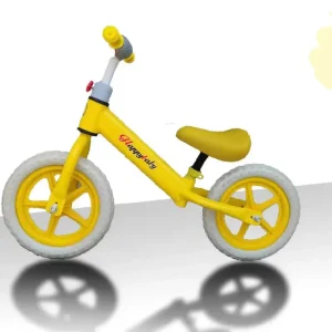 Bicicleta Galbena Fara Pedale cu Doua Roti pentru Copii