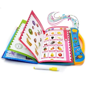 Carte Electronica Inteligenta cu Activitati My E-Book Jucarie Educativa