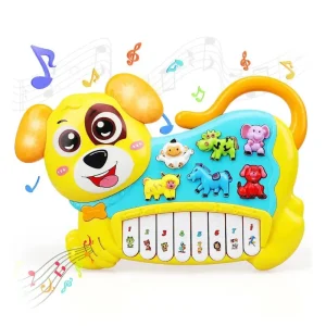 Catel cu Lumini Jucăria Muzicala Interactivă Bebe