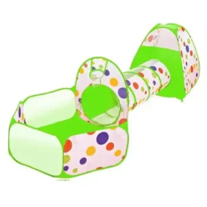 Centru Joaca Copii Piscina Tunel Casuta cu 100 Bile