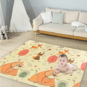 Covoras Joaca Pliabil Termoizolant Ursuleti in Holiday