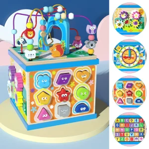 Cub Multifunctional Jucarie Educativa Montessori