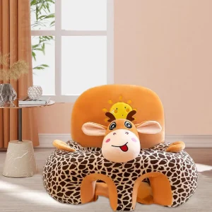 Fotoliu Plus Bebe Girafa cu Spatar si Manere
