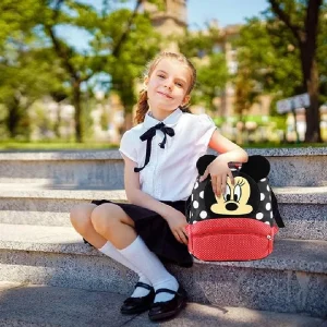 Ghiozdan Scoala tip Rucsac Impermeabil Minnie Mouse