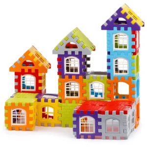 Joc Constructie STEM tip Lego 3D Joc Educativ 132 Piese