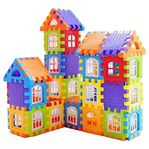 Joc Constructie STEM tip Lego 3D Joc Educativ 300 Piese