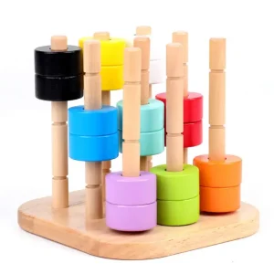 Joc Montessori de Logica Stivuire si Potrivire 3D