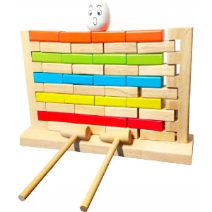 Joc din Lemn Humpty Dumpty Darama Zidul