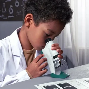 Jucarie Educativa Microscop Portabil cu LED