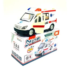 Jucarie Interactiva Ambulanta cu Sunete si Lumini