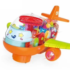 Jucarie Interactiva Avion cu Muzica si Lumini