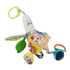 Jucarie Lamaze pentru Bebe Banana Senzoriala