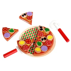 Jucarie Montessori Puzzle de Feliat Pizza