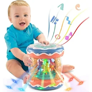 Jucarie Muzicala Toba Carusel cu Lumini si Touch