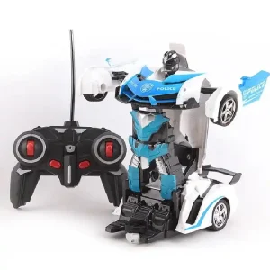 Jucarie Transformabila Robot si Masina Telecomanda