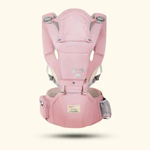 Marsupiu Ergonomic Roz tip Cangur Pentru Bebe
