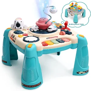 Masuta 2 in 1 cu Activitati Interactive si Proiectii