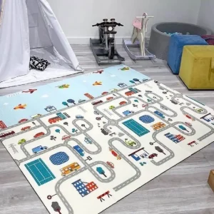 Covor Gros Pliabil de Joaca 180x200cm pentru Copii