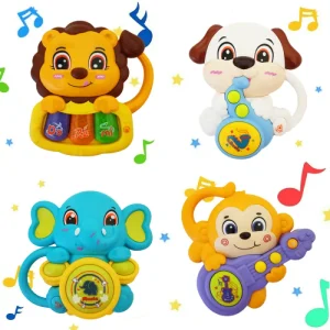 Set 4 Jucarii Muzicale Cu Animale