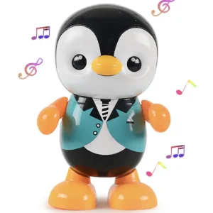 Pinguinul Dansator Jucarie Interactiva cu Sunete si Lumini