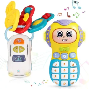 Set 2 Jucarii Muzicale Interactive cu Lumini