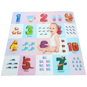 Covor Puzzle Educațional 4 Piese pentru Copii