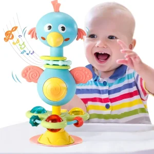 Jucărie Senzoriala Interactiva cu Ventuza pentru Bebe