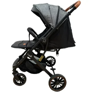 Carucior Gri Sport tip Troller cu Maner Reversibil