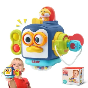Jucărie Interactiva Busy Cube pentru Bebelusi