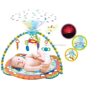Saltea Joaca 3in1 pentru Bebe cu Carusel Proiector Muzical