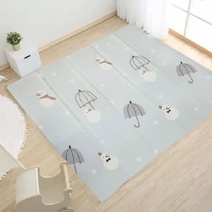 Covor Joacă Reversibil Antiderapant Pliabil 180x200