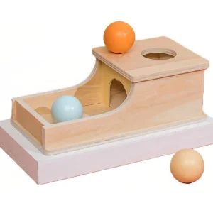 Cutia Permanentei cu Bile Joc Montessori