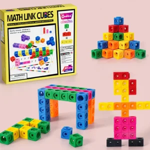 Cuburi Lemn de Construit 3D Puzzle Tetris
