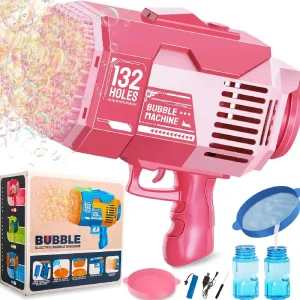 Pistol cu Baloane de Săpun 132/73 Orificii Roz
