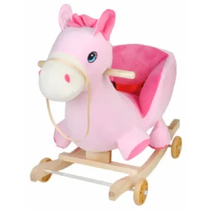 Calut Roz Balansoar Muzical pentru Copii