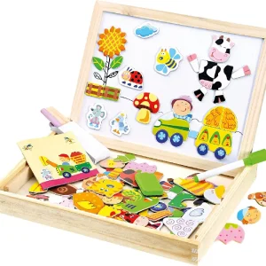 Tablita Magnetica Puzzle 3D Ferma Vesela