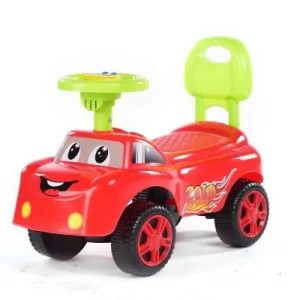 Masinuta Ride On Rosu cu Muzica pentru Bebe