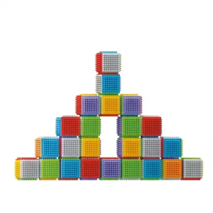 Set Cuburi Senzoriale Montessori pentru Bebelusi