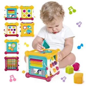 Cub Muzical Interactiv Educativ cu Activitati 6 in 1