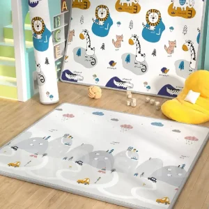 Covor de Joacă Reversibil XXL Grosime 2cm pentru Copii