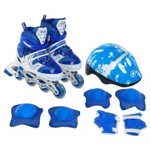 Set Role Reglabile cu Cască și Protecții A 35-38