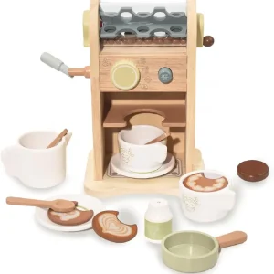 Cafetiera si Accesorii Lemn Jucarie Interactiva